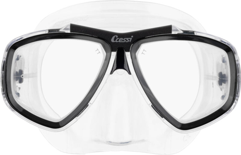 Cressi FOCUS MASK SIL CLEAR/FRAME BLACK - Image 4