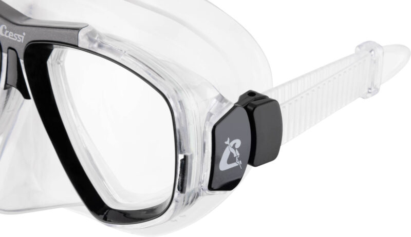 Cressi FOCUS MASK SIL CLEAR/FRAME BLACK - Image 5