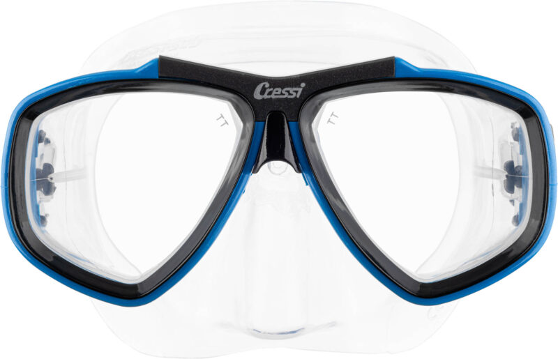 Cressi FOCUS MASK SIL CLEAR/FRAME BLUE - Image 2