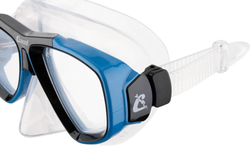 Cressi FOCUS MASK SIL CLEAR/FRAME BLUE - Image 5