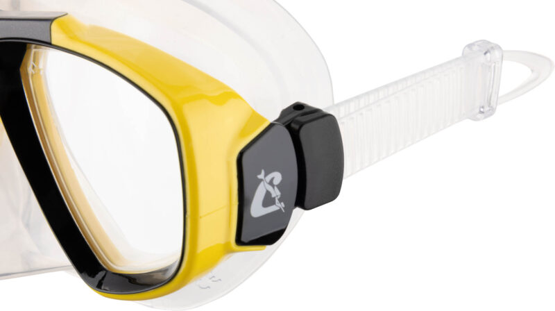 Cressi FOCUS MASK SIL CLEAR/FRAME YELLOW - Image 5