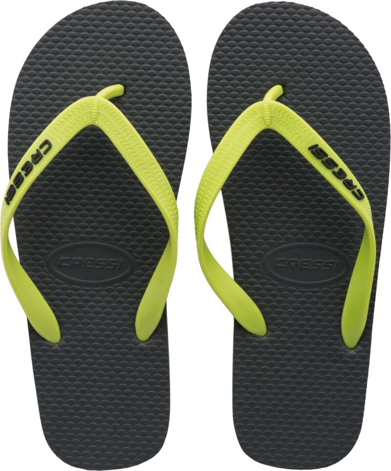 Cressi BEACH FLIP FLOPS DARK GREEN/LIME 37/38 - Image 2