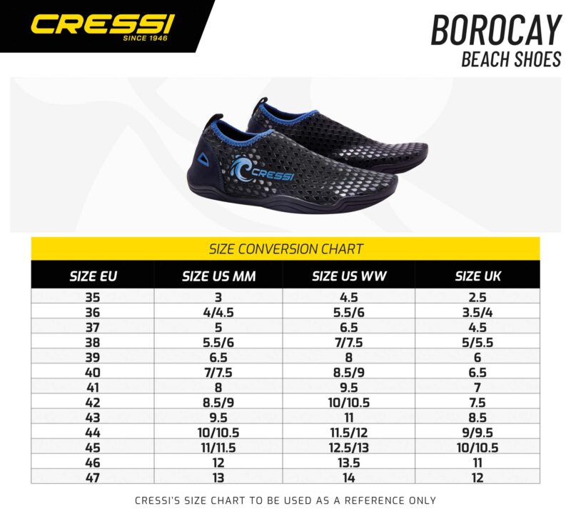Cressi BOROCAY SHOES BLACK/ROYAL BLUE 43 - Image 9