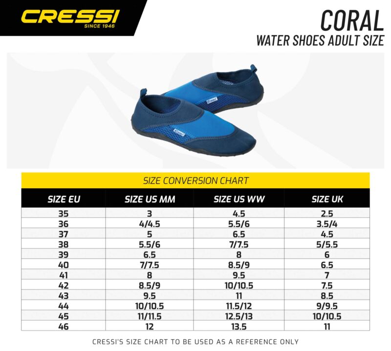 Cressi CORAL SHOES BLUE/AZURE 43