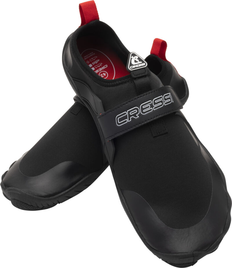 Cressi GEKO SHOES BLACK/RED 44 - Image 2