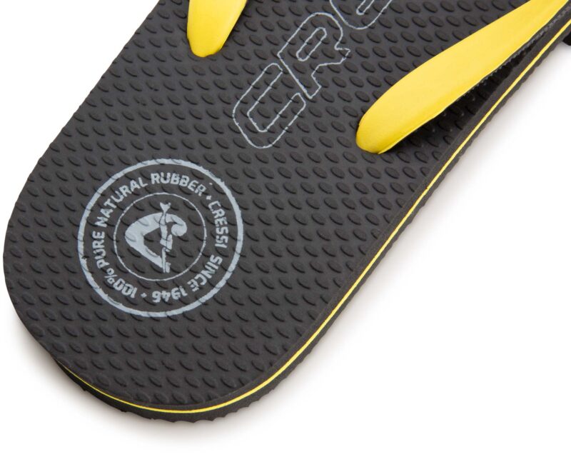 Cressi LEAF FLIP-FLOP BLACK/YELLOW 37/38 - Image 2