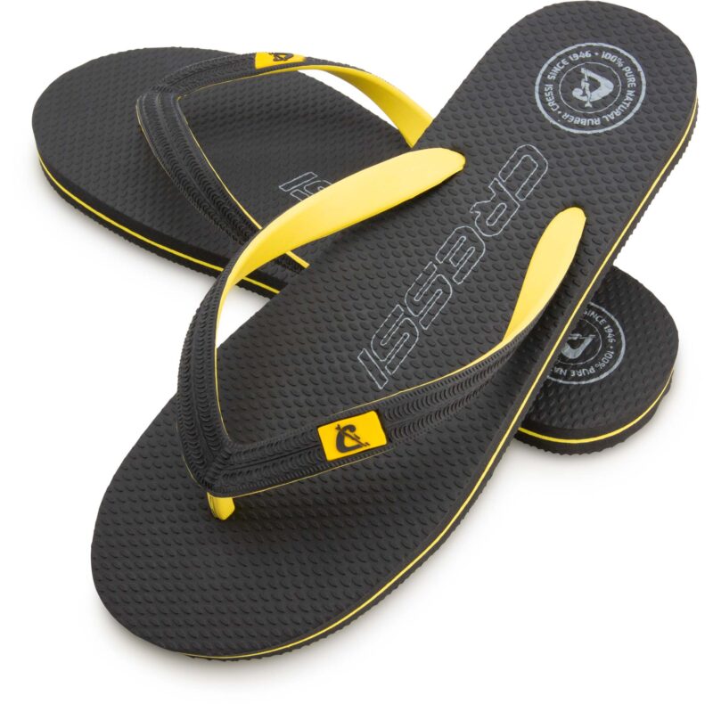 Cressi LEAF FLIP-FLOP BLACK/YELLOW 39/40 - Image 3
