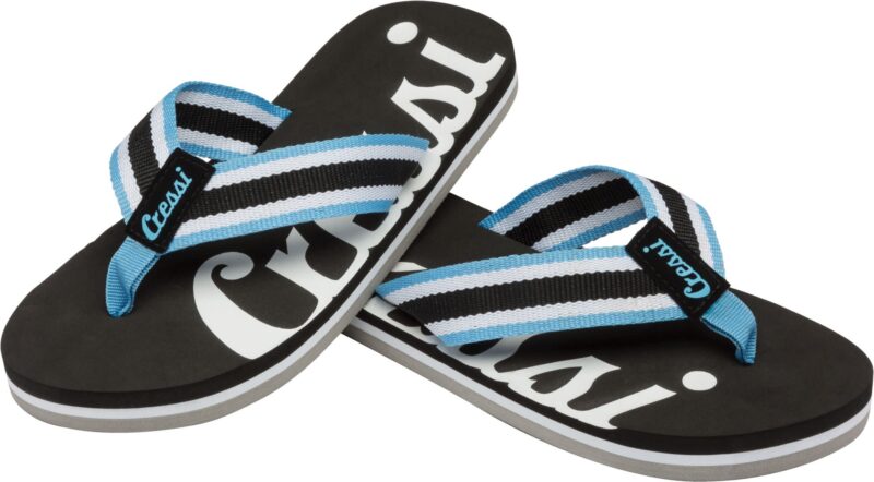 Cressi PORTOFINO FLIP-FLOP BLACK/LIGHT BLUE 44 - Image 4