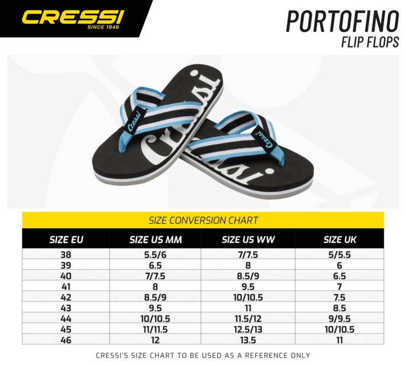 Cressi PORTOFINO FLIP-FLOP BLUE 43