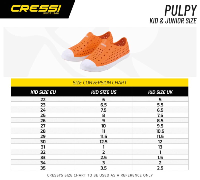 Cressi PULPY SHOES ORANGE/WHITE 30