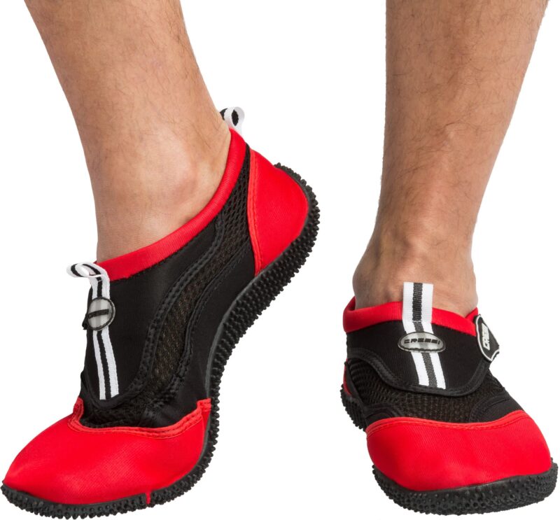 Cressi REEF SHOES BLACK RED 37 - Image 5