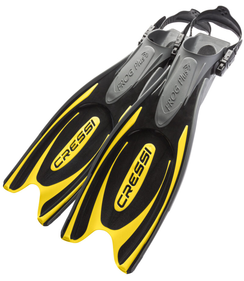 Cressi FROG PLUS FINS BLACK/YELLOW L/XL - Image 5