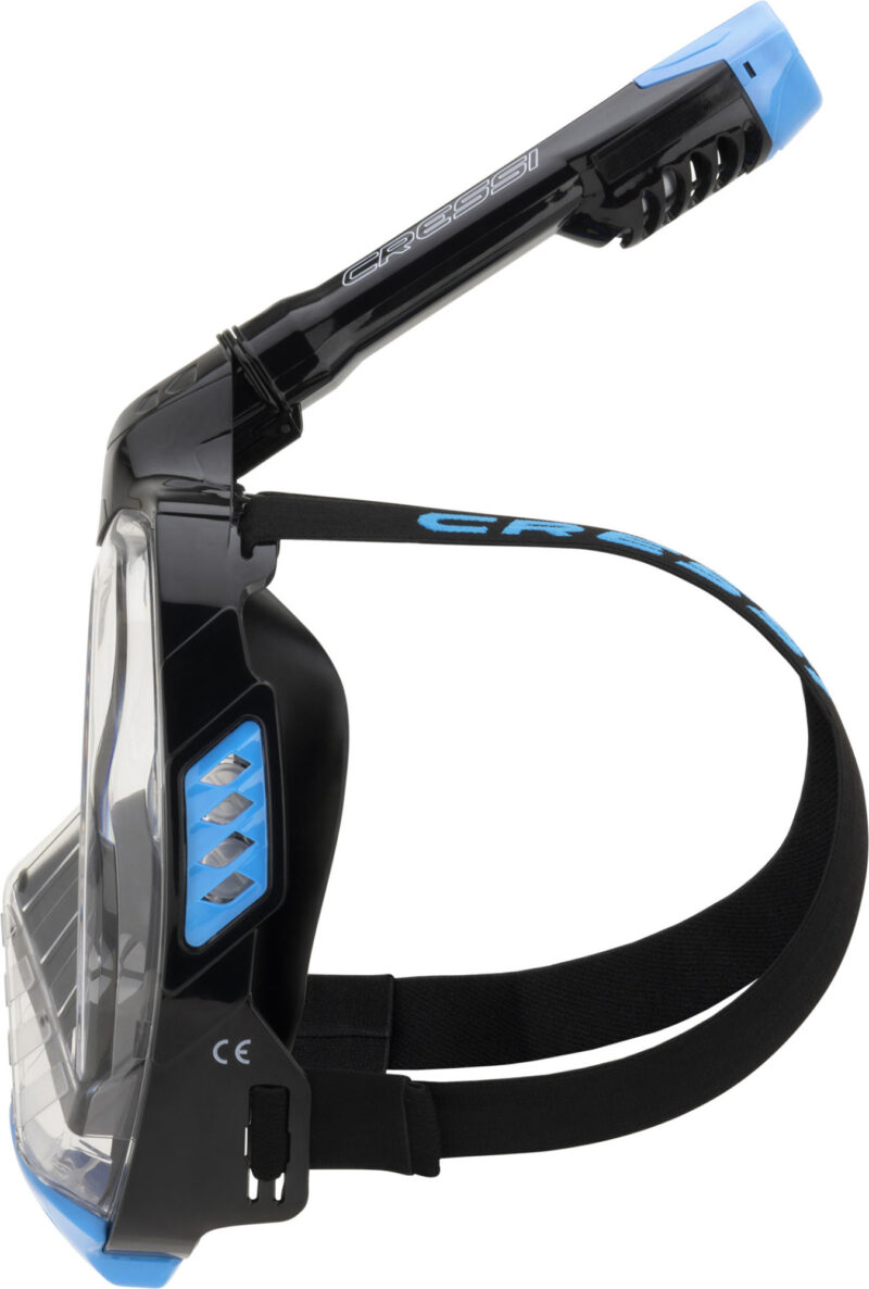 Cressi BALI FULL FACE MASK BLACK/BLUE S/M - Image 11