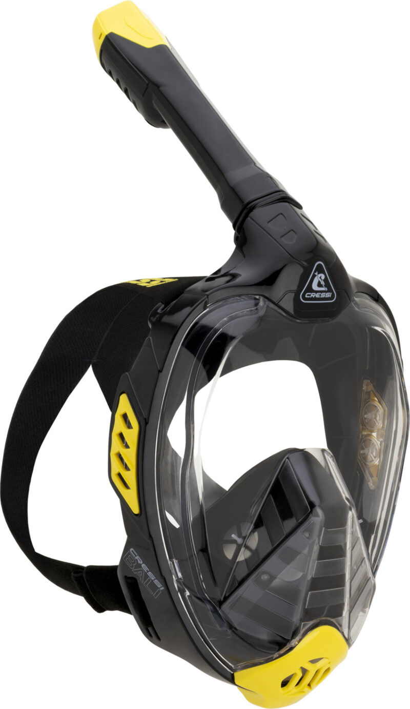 Cressi BALI FULL FACE MASK BLACK/YELLOW L/XL - Image 11