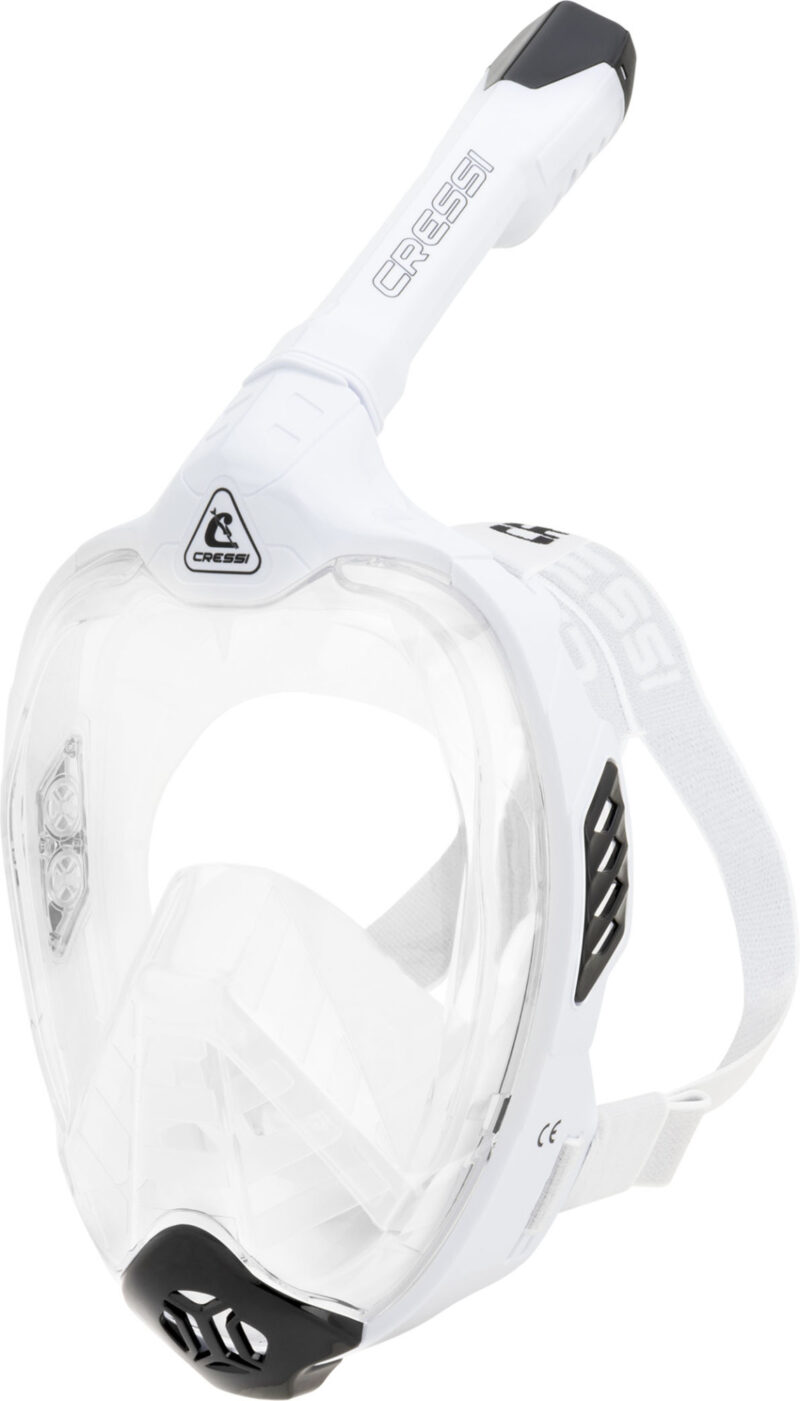 Cressi BALI FULL FACE MASK WHITE/BLACK S/M - Image 11