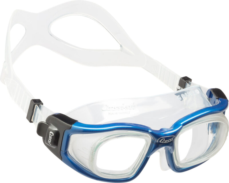Cressi GALILEO GOGGLES T/GLASS BLUE METAL