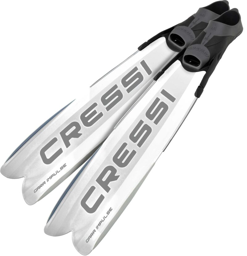 Cressi GARA TURBO IMPULSE FINS WHITE 38/39 - Image 2