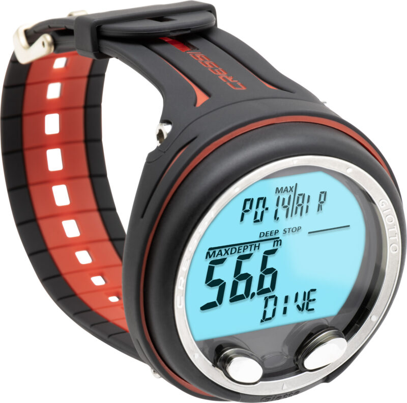 Cressi GIOTTO DIVING COMPUTER BLACK/RED - Image 2