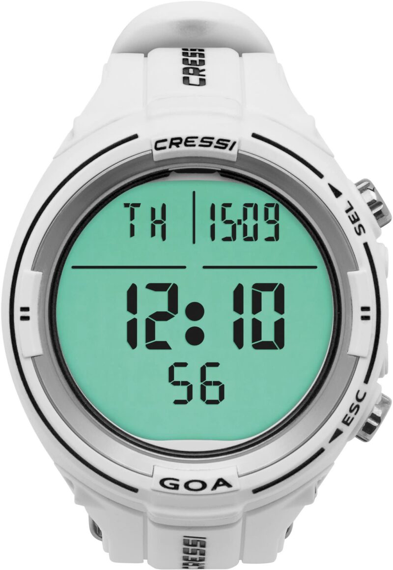 Cressi GOA WATCH COMPUTER WHITE/BLACK - Image 7