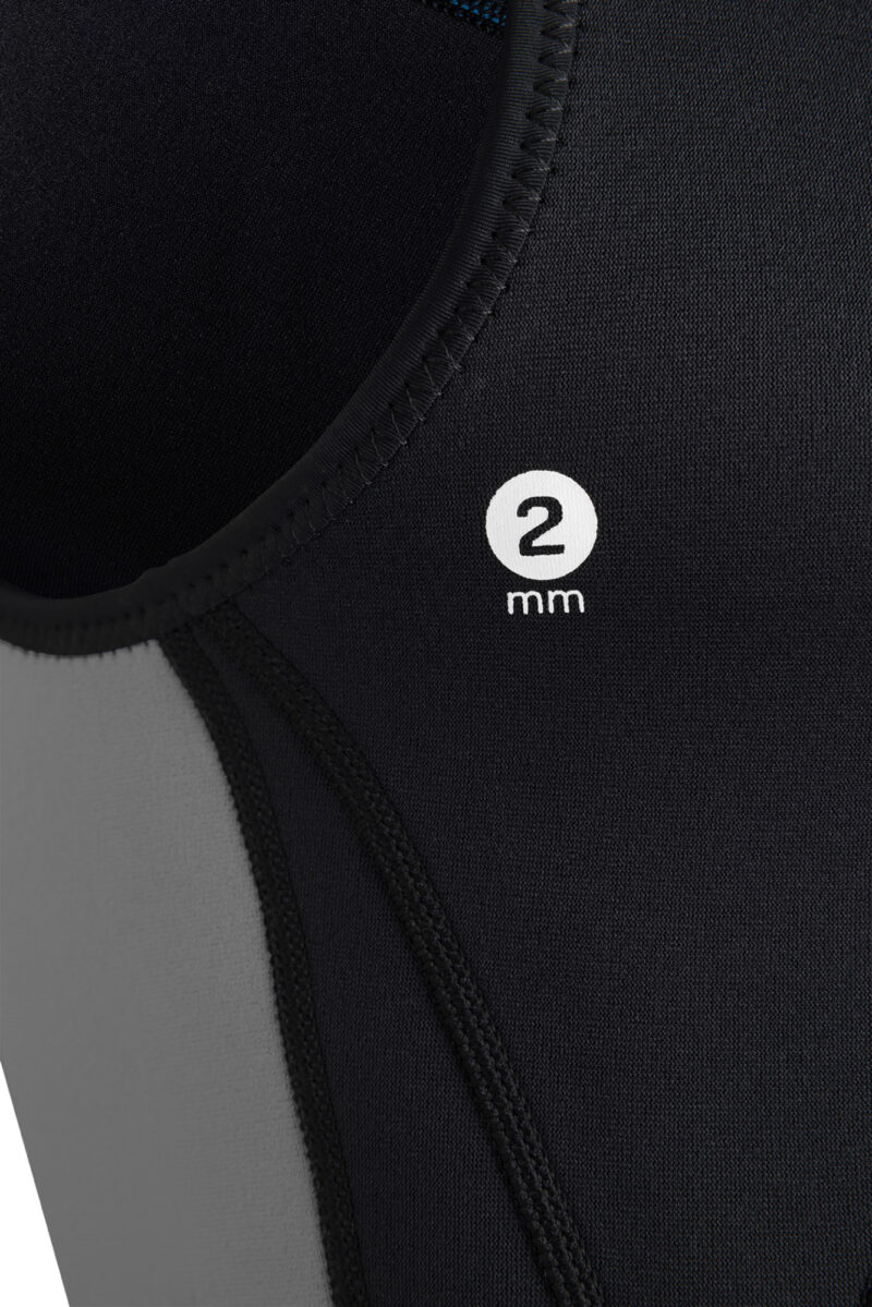 Cressi GUARDIAN MAN NEOPRENE ZIPPER VEST BLACK/BLUE 2mm 3XL/7 - Image 7