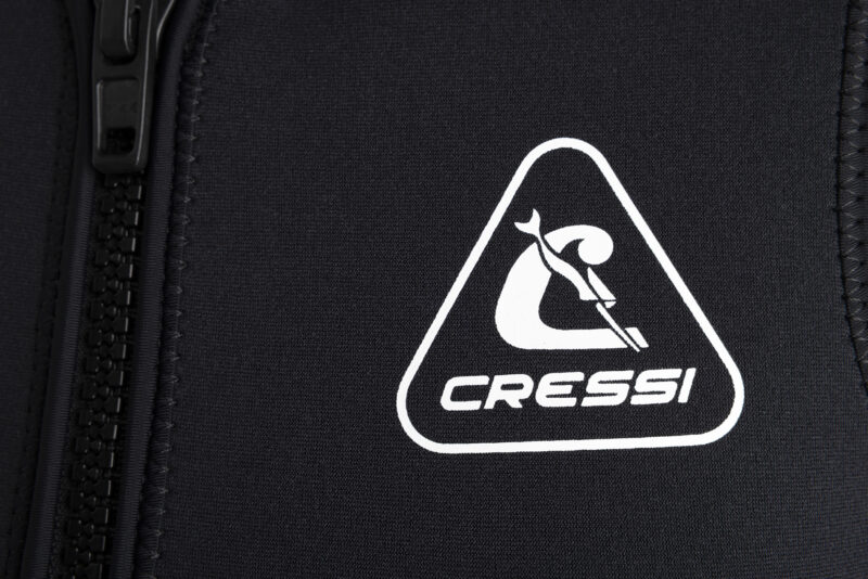 Cressi GUARDIAN LADY NEOPRENE ZIPPER VEST BLACK/AQUAMARINE 2mm XS/1 - Image 11