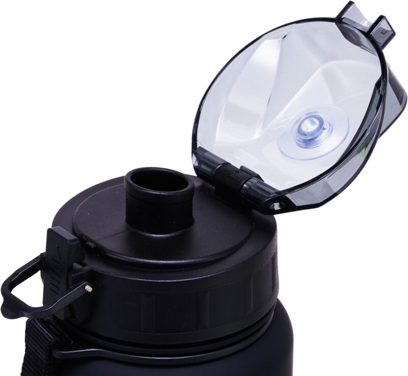 Cressi H2O FROSTED WATER BOTTLE 600 ml BLACK - Image 5