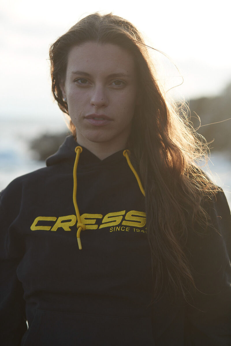 Cressi CRESSI HOODIE UNISEX BLACK/YELLOW L - Image 11