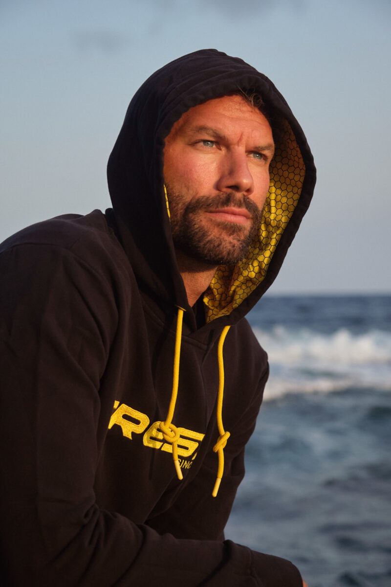 Cressi CRESSI HOODIE UNISEX BLACK/YELLOW L - Image 10