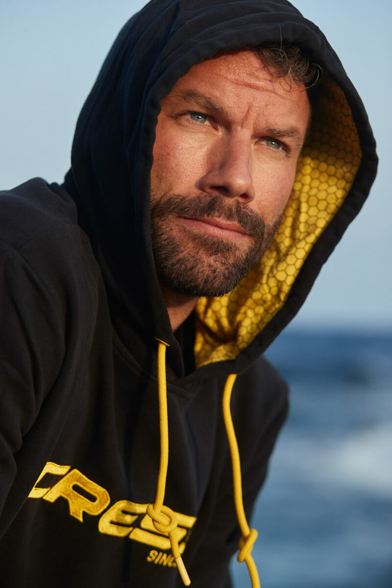 Cressi CRESSI HOODIE UNISEX BLACK/YELLOW L - Image 12