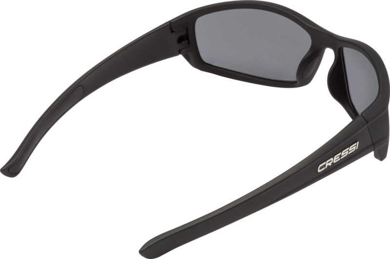 Cressi HUNTER SUNGLASSES BLACK SMOKED LENS - Image 2