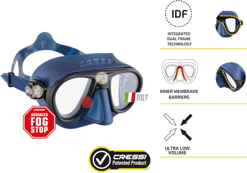 Cressi CALIBRO MASK SIL GREEN/FRAME GREEN - Image 5
