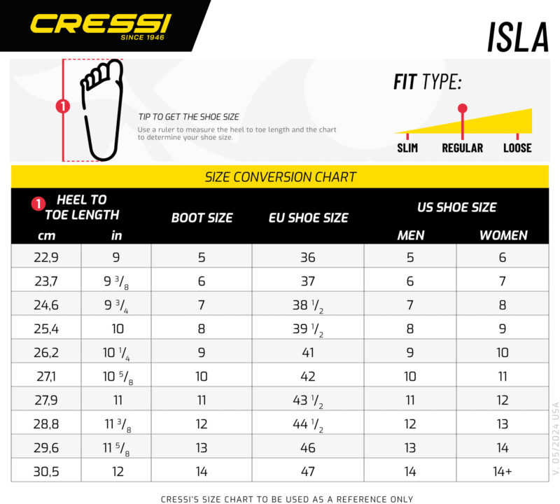Cressi ISLA W/SOLE BOOTS 5mm 2XL - Image 14