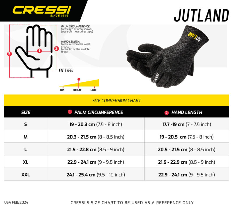 Cressi JUTLAND GLOVES 5mm 2XL/6 - Image 7