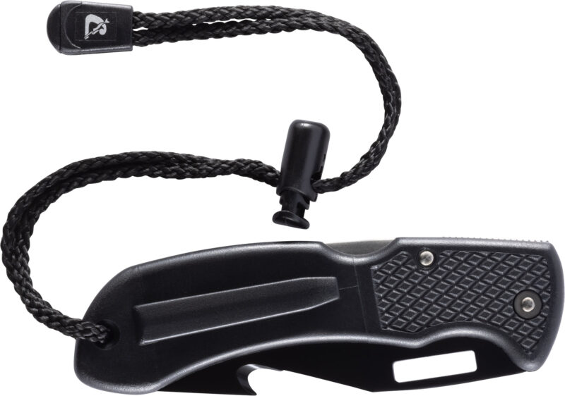 Cressi CHAKU KNIFE w/BLACK ELECTRO-PLATING BLACK - Image 3