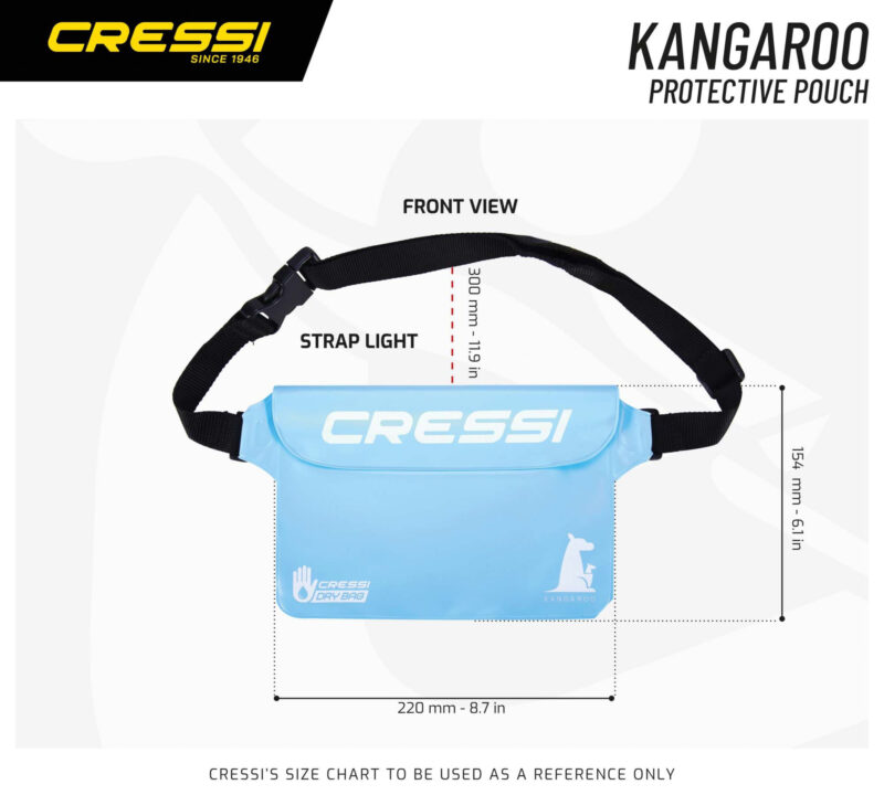 Cressi KANGAROO DRY POUCH DARK BLUE - Image 5