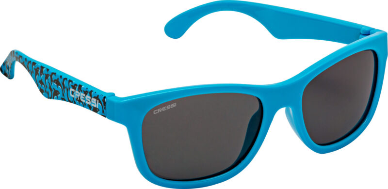 Cressi KIDDO SUNGLASSES 6+ KILLER WHALE/SMOKED LENS - Image 2