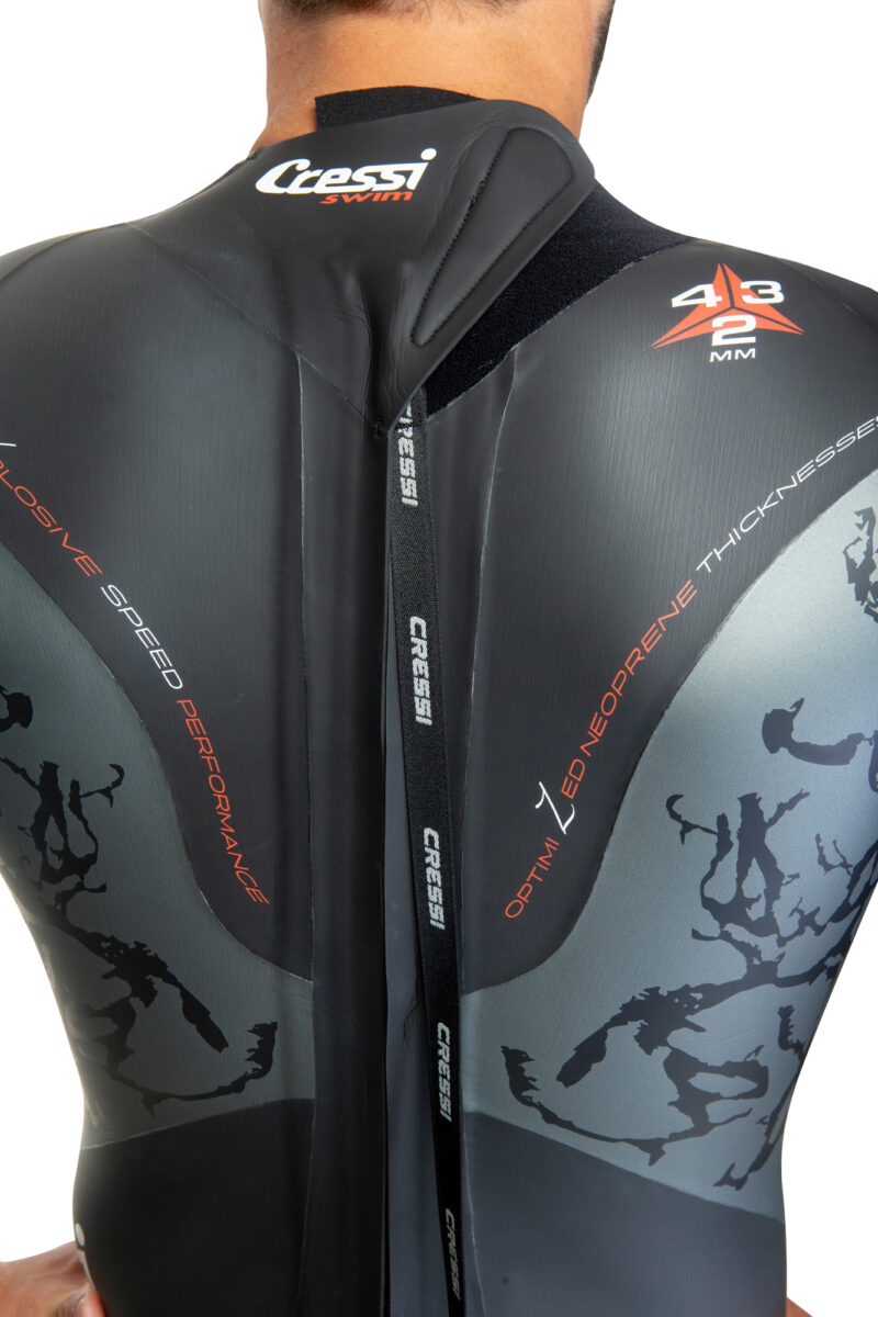 Cressi KUWAE MAN MONOP. SWIMSUIT BLACK/RED 2/3/4mm S/2 - Image 16