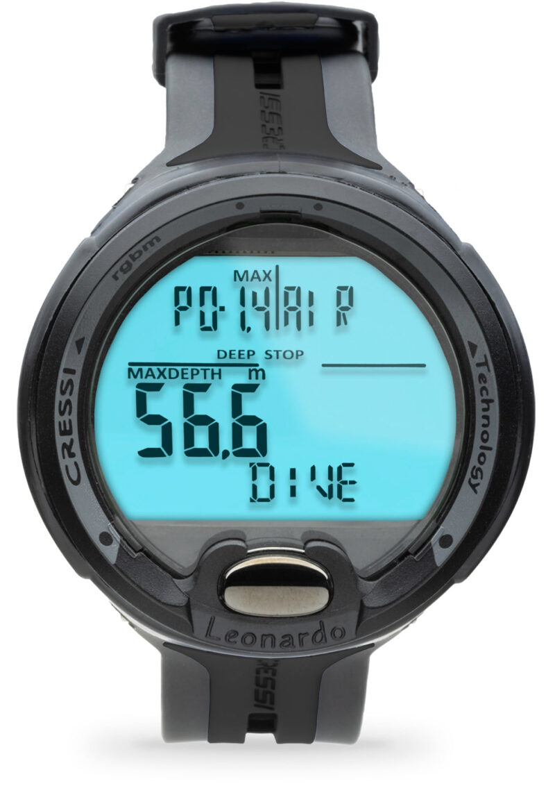 Cressi LEONARDO DIVING COMPUTER BLACK/BLACK - Image 9
