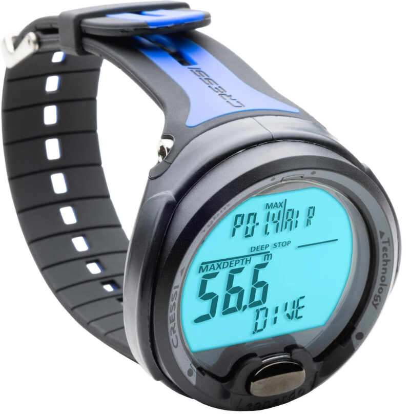 Cressi LEONARDO DIVING COMPUTER BLACK/BLUE - Image 8