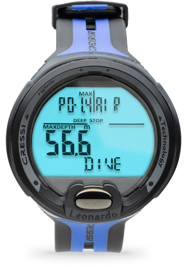Cressi LEONARDO DIVING COMPUTER BLACK/BLUE - Image 9
