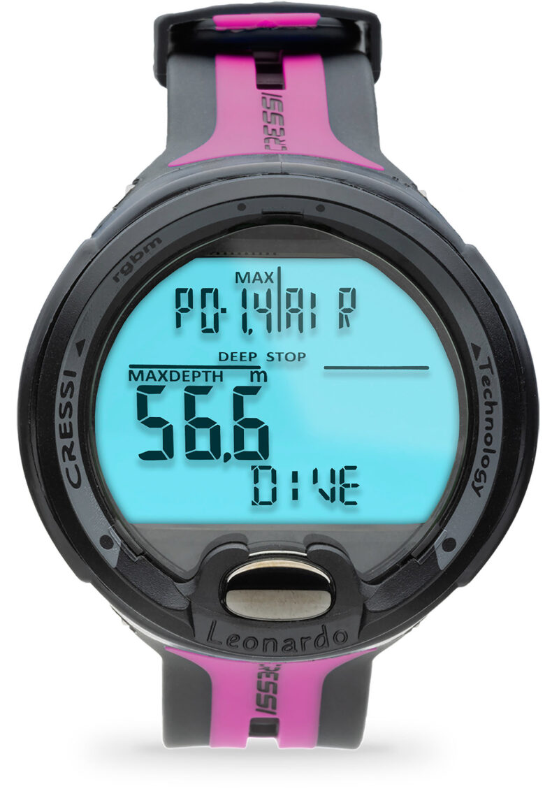 Cressi LEONARDO DIVING COMPUTER BLACK/PINK - Image 5