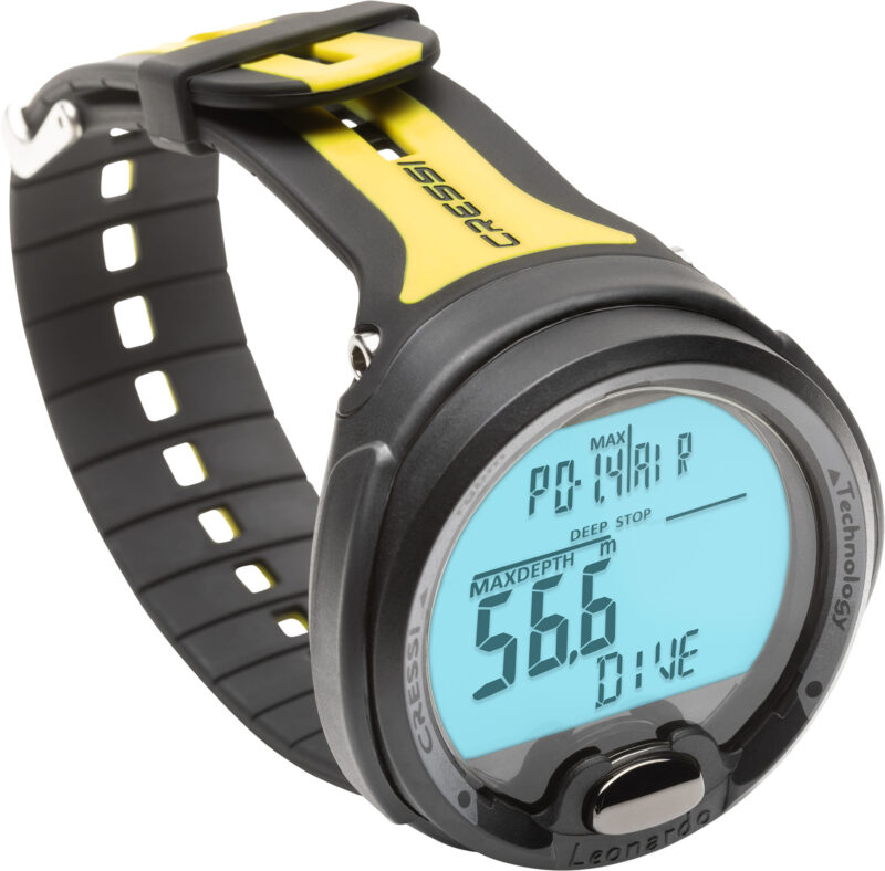 Cressi LEONARDO DIVING COMPUTER BLACK/YELLOW - Image 8
