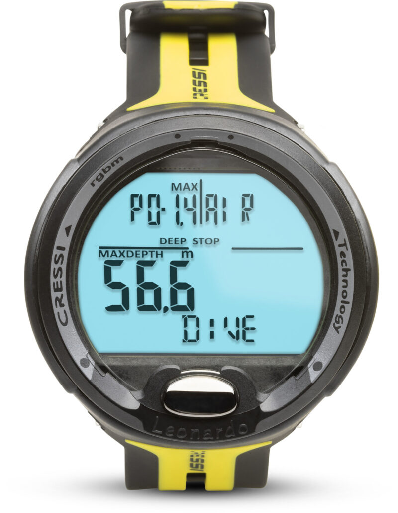 Cressi LEONARDO DIVING COMPUTER BLACK/YELLOW - Image 9