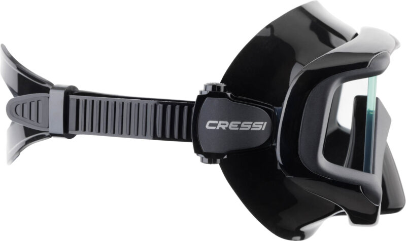 Cressi LIBERTY TRISIDE SPE MASK BLACK/GRAPHITE - Image 3