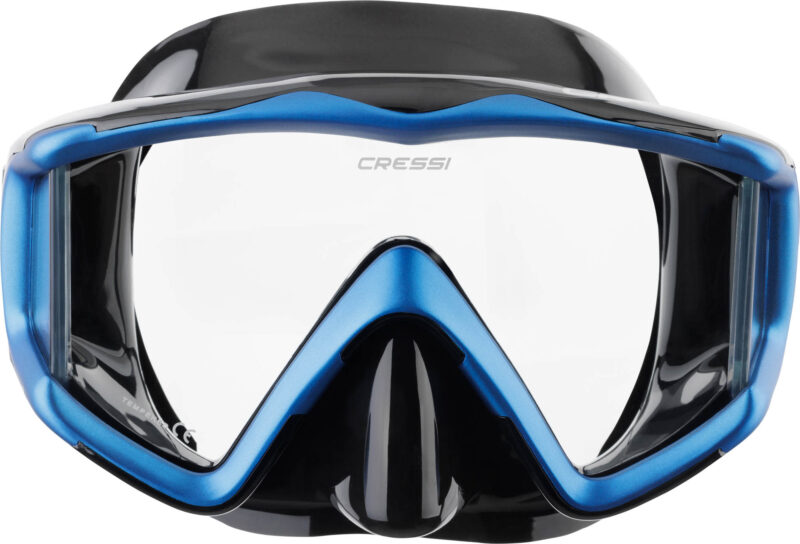 Cressi LIBERTY TRISIDE SPE MASK BLACK/SAPPHIRE - Image 2