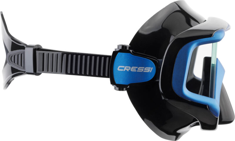 Cressi LIBERTY TRISIDE SPE MASK BLACK/SAPPHIRE - Image 3