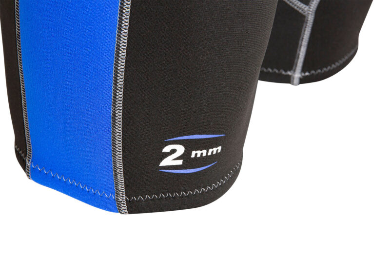 Cressi LIDO MAN SHORTY WETSUIT BLACK/BLUE 2mm L/4 - Image 7