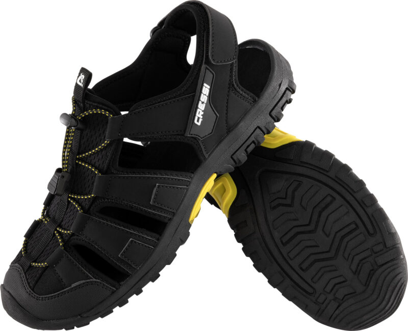 Cressi LUCA SANDALS BLACK/YELLOW 39 - Image 2