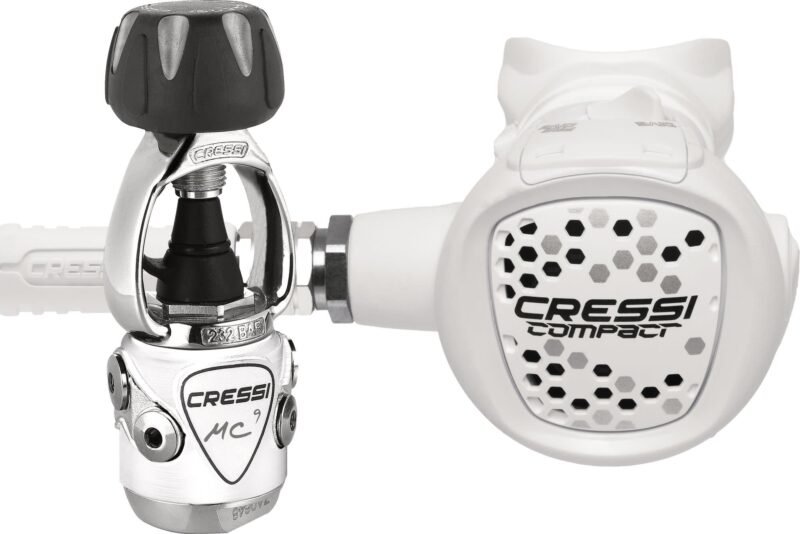 Cressi MC9/XS COMPACT REGULATOR INT WHITE