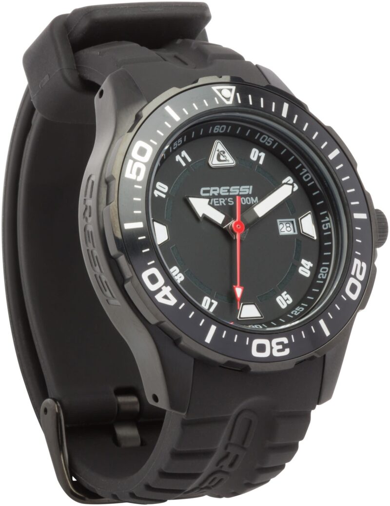 Cressi MANTA WATCH 100m BLACK BLACK- BLACK CASE